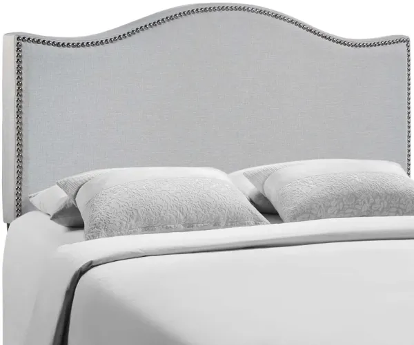 Modway - Curl Queen Nailhead Upholstered Headboard