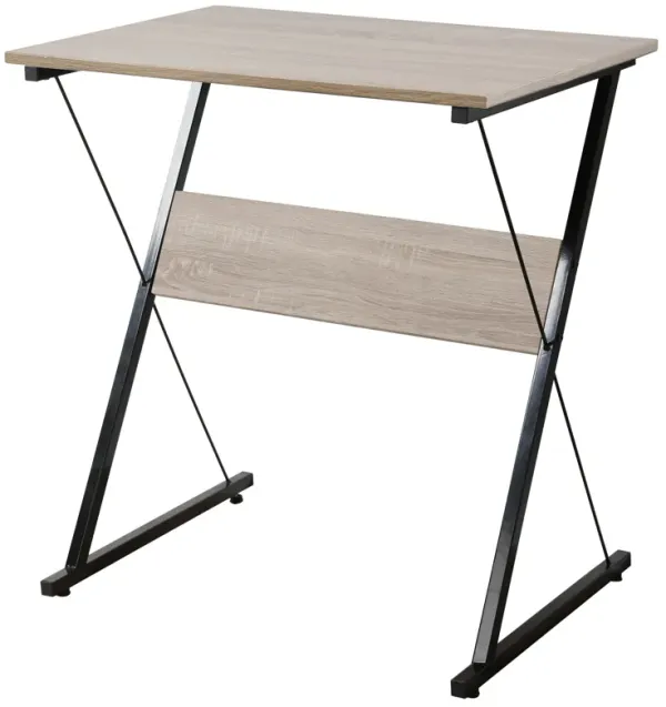 Industrial Wood Computer Desk