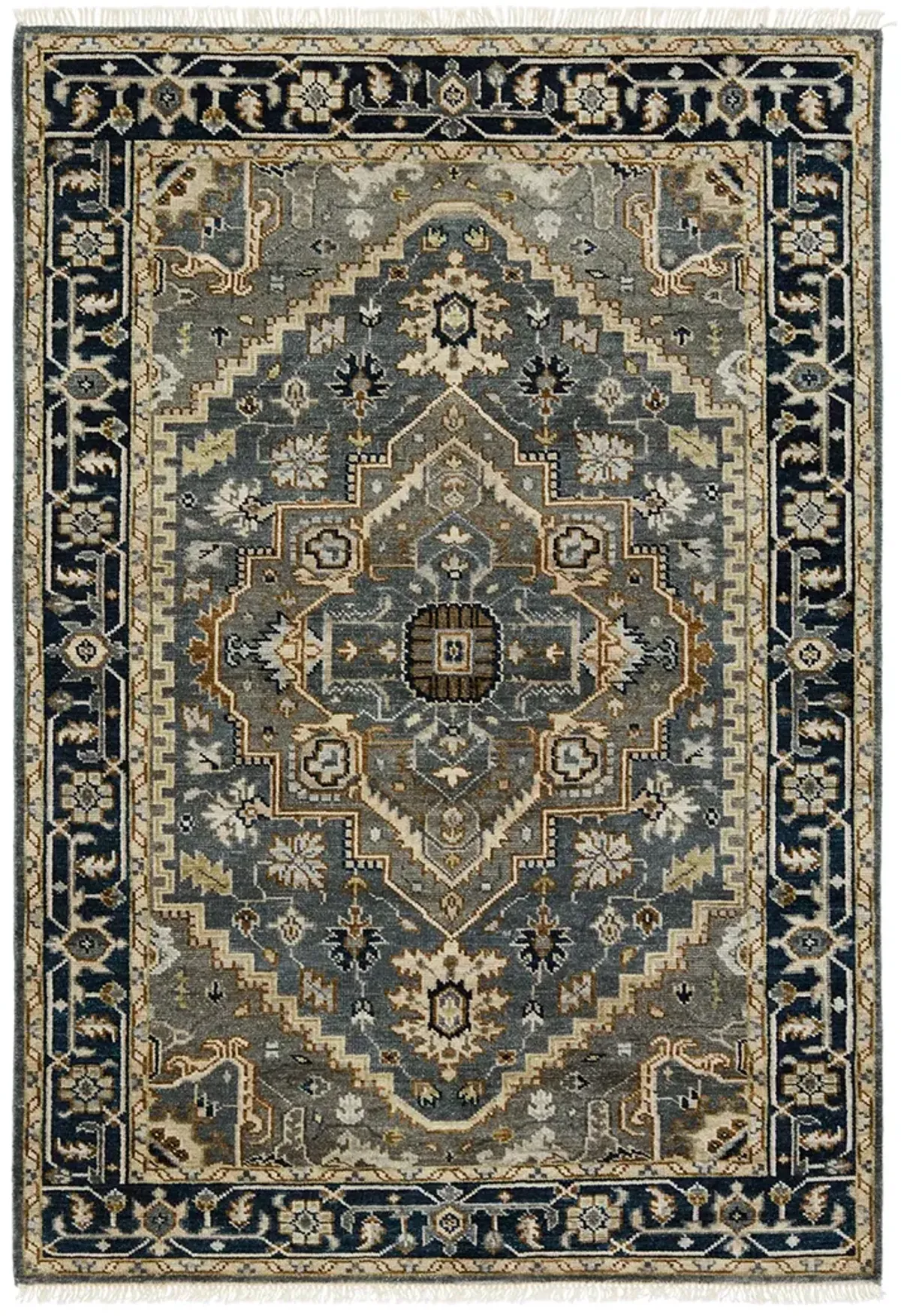 Liberty Andrews Gray 3' x 10' Runner Rug