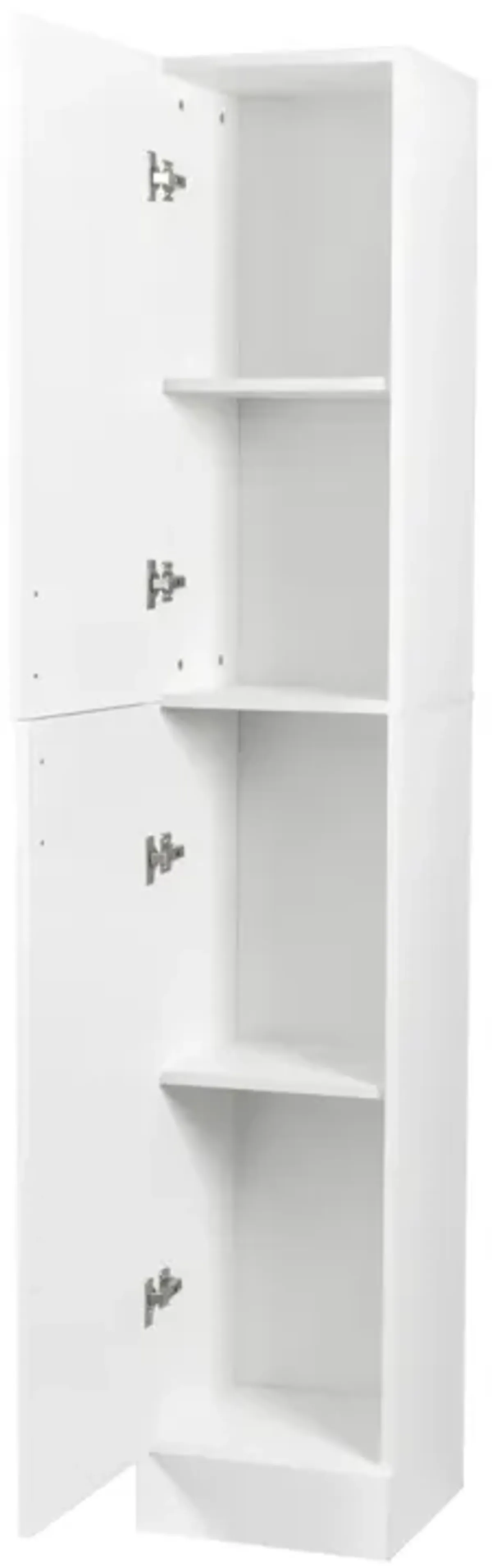 Freestanding Cabinet With Inadjustable Shelves And Two Doors For Kitchen, Dining Room