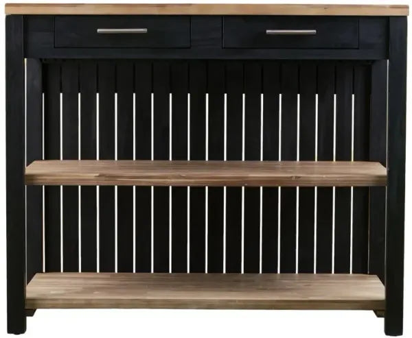 Kitchen Island with Storage Cabinets and Spacious Countertop