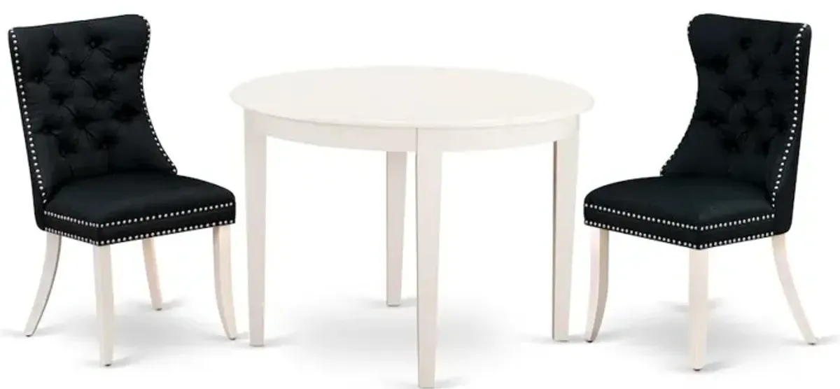 3 Piece Dining Table Set for Small Spaces