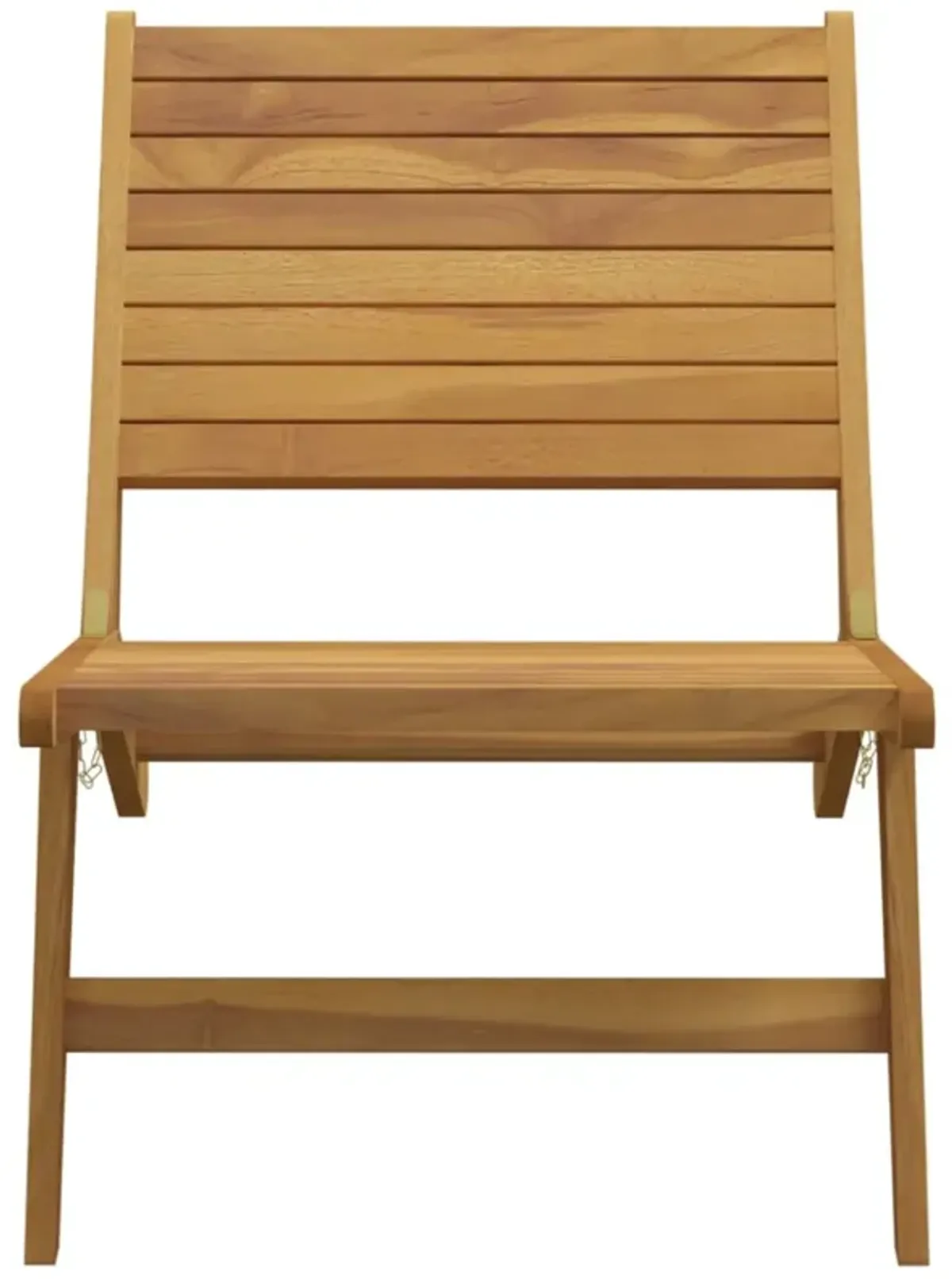 vidaXL Patio Chair Solid Wood Teak