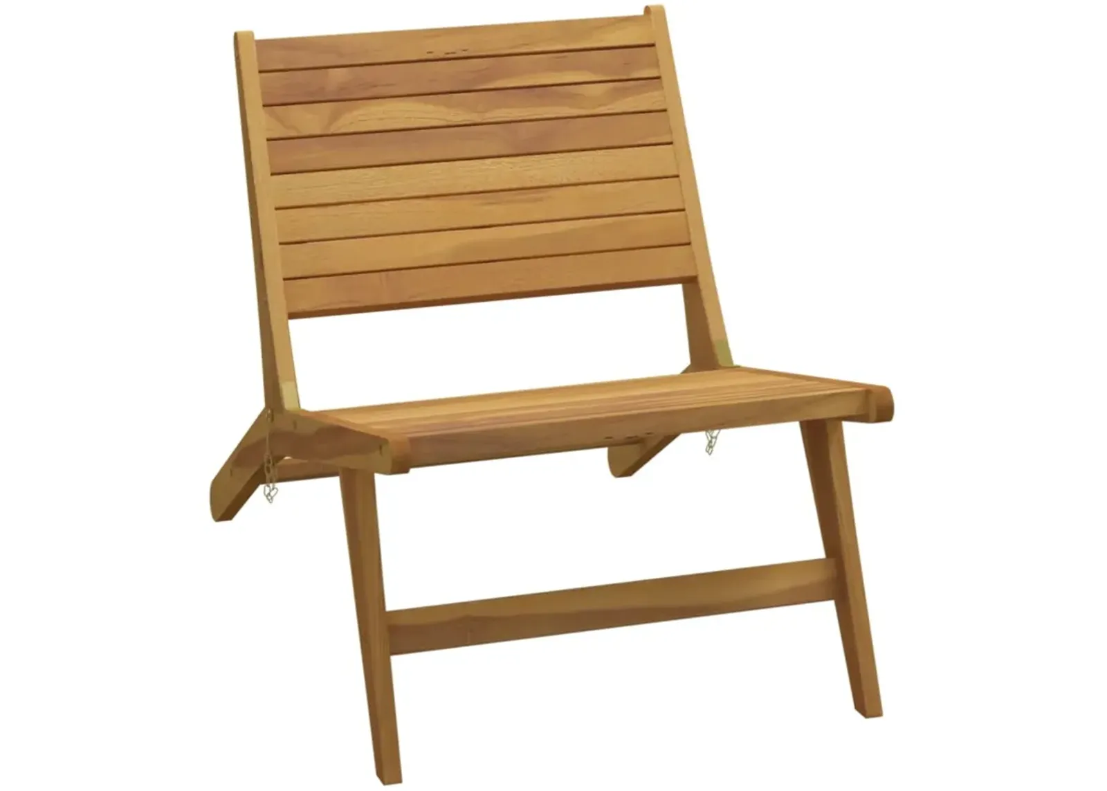 vidaXL Patio Chair Solid Wood Teak