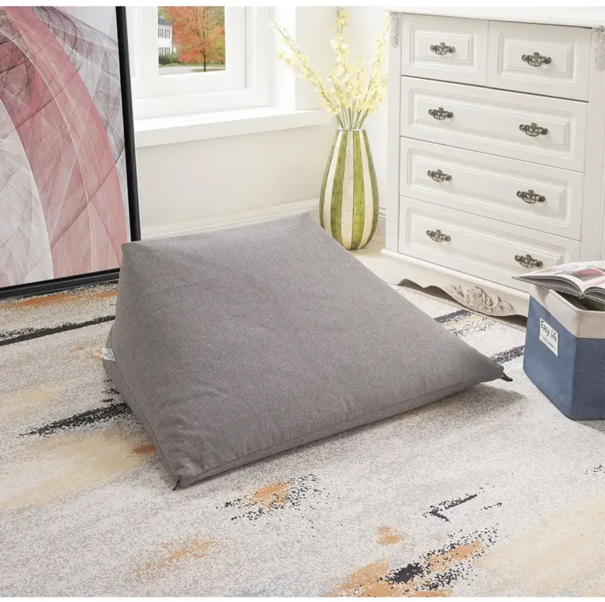 Loungie Magic Pouf Bean Bag Chair