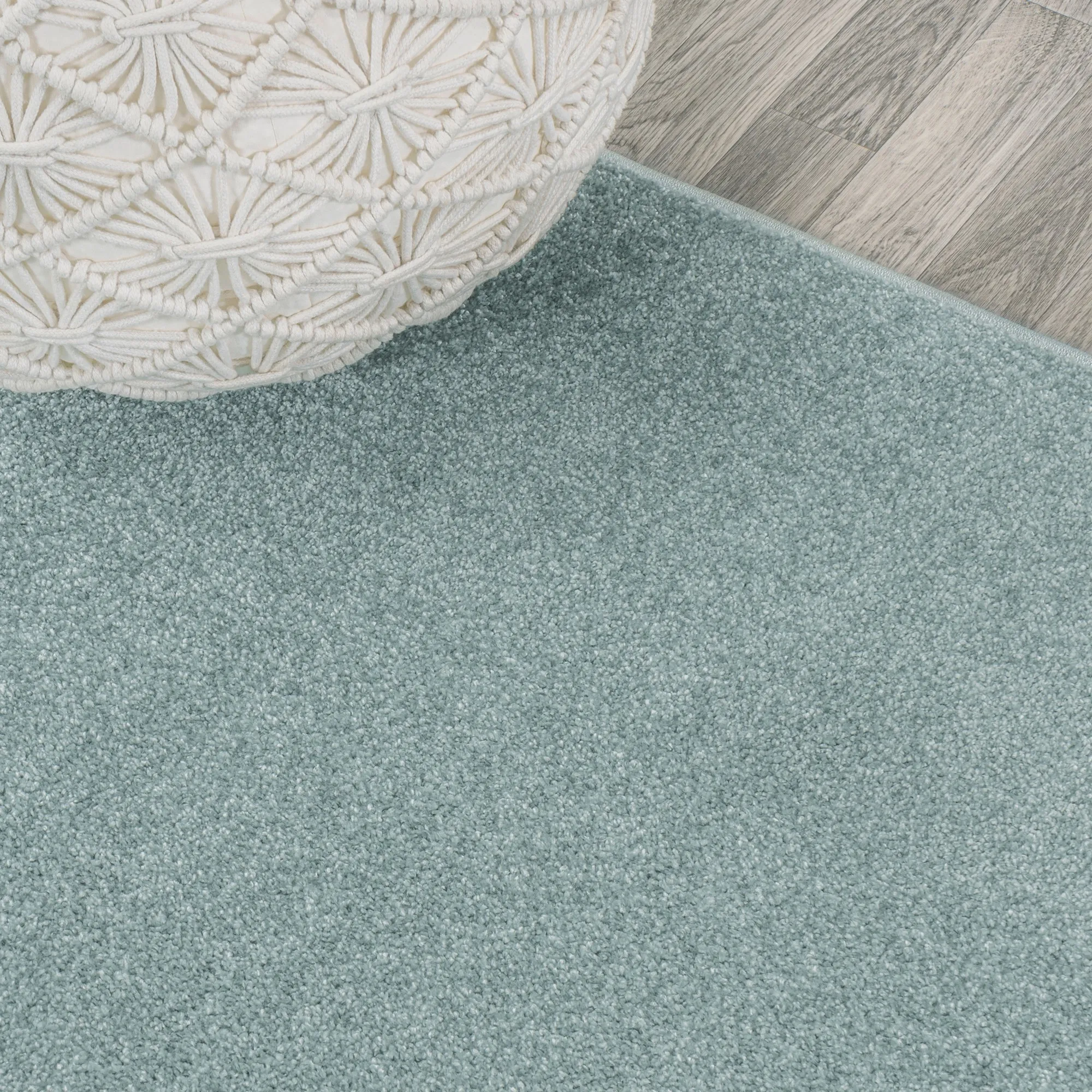 Haze Solid Low-Pile Area Rug