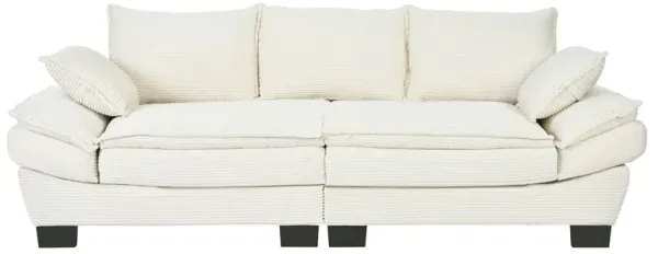 Merax Corduroy Fabric Sofa Couch