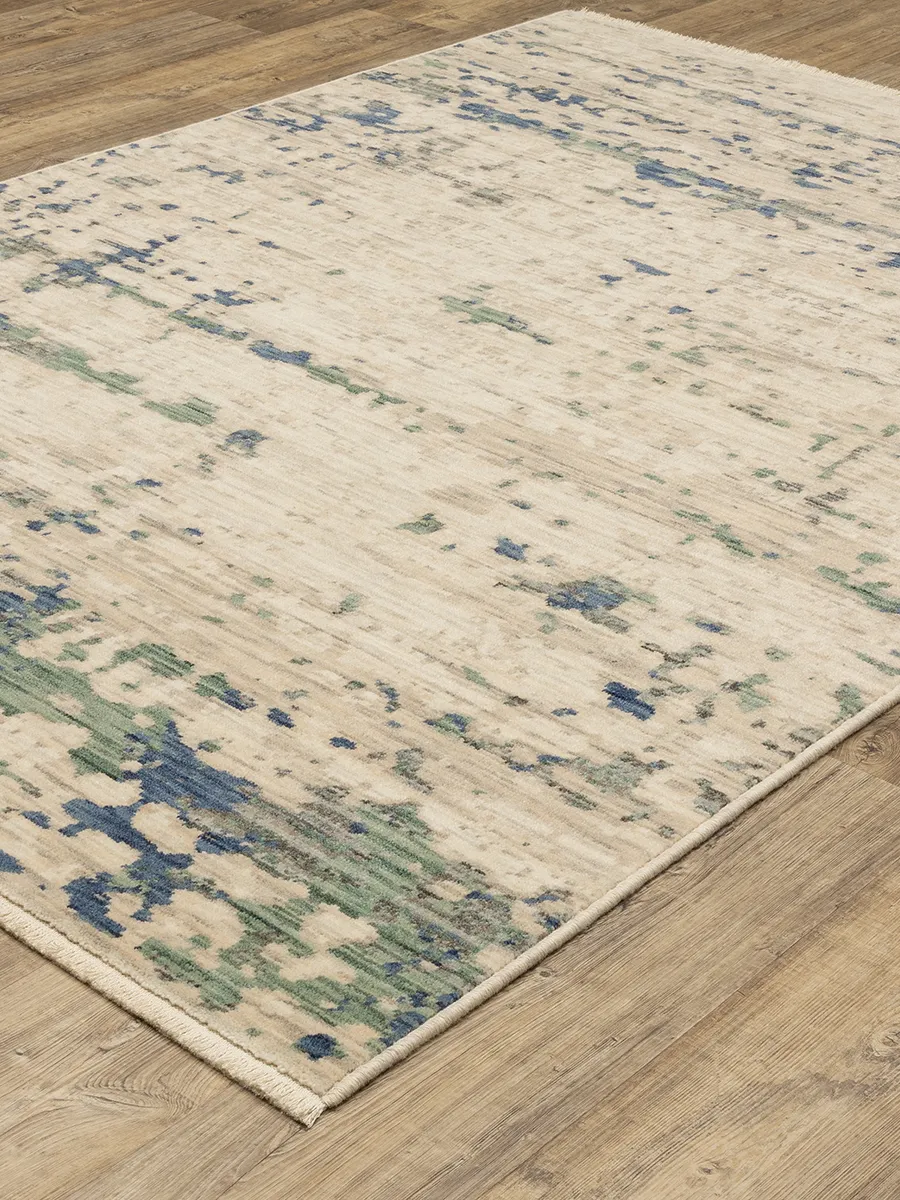 Soleri 2'6" x 12' Beige Rug