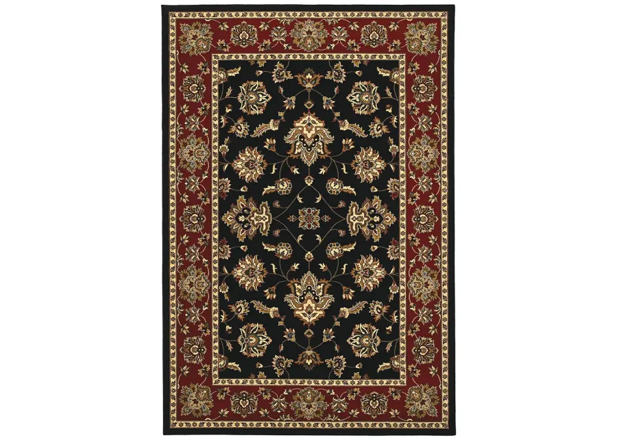 Ariana 12' x 15' Black Rug