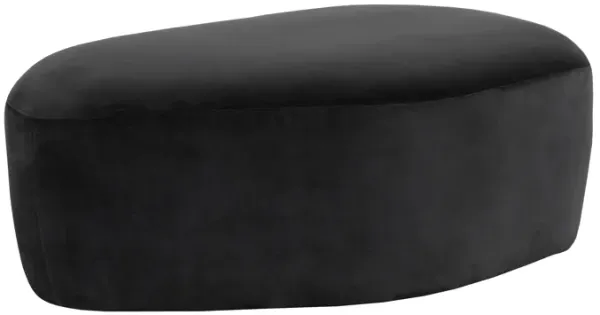 Soraya Black Ottoman