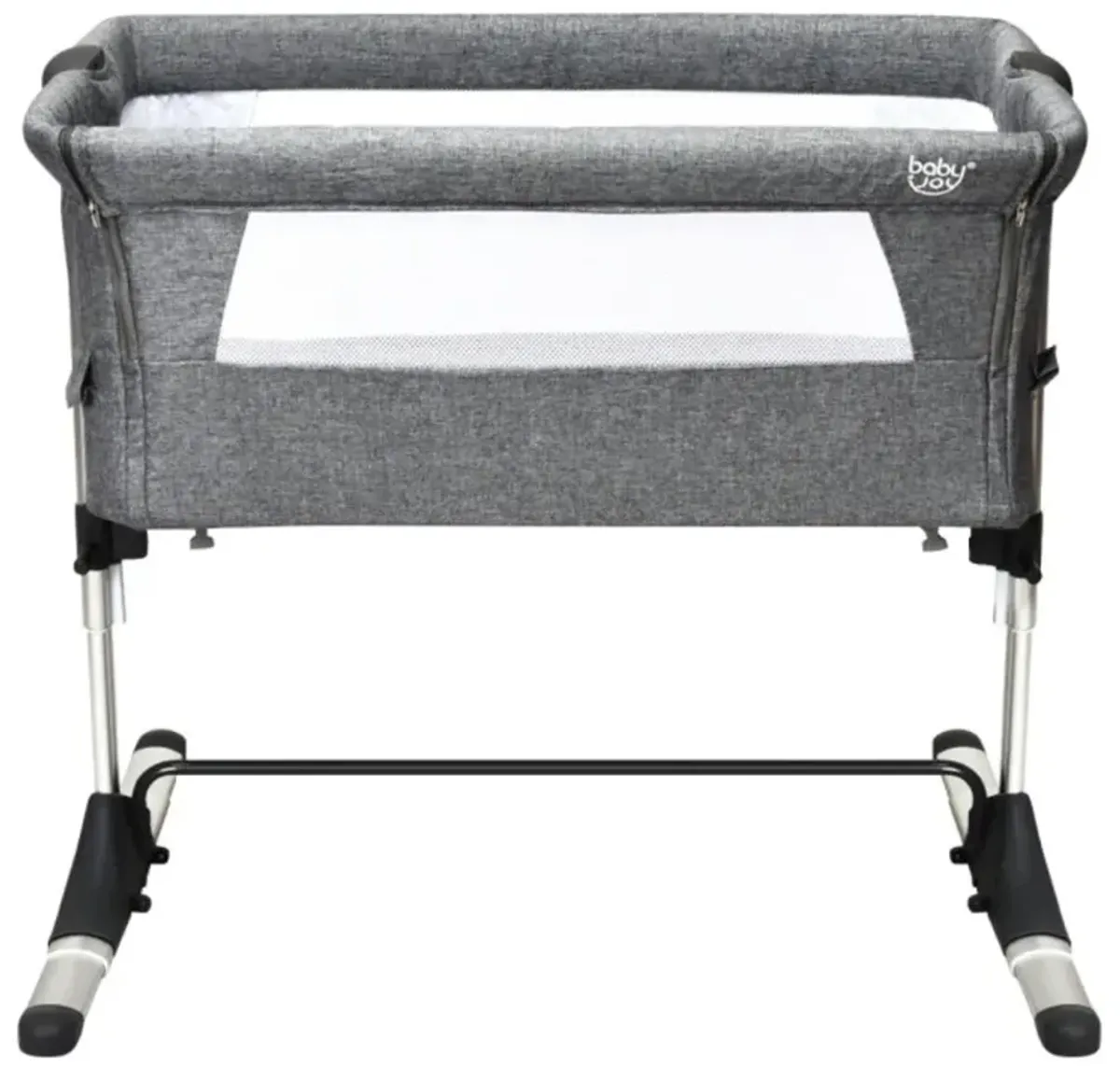 Hivvago Travel Portable Baby Bed Side Sleeper  Bassinet Crib with Carrying Bag