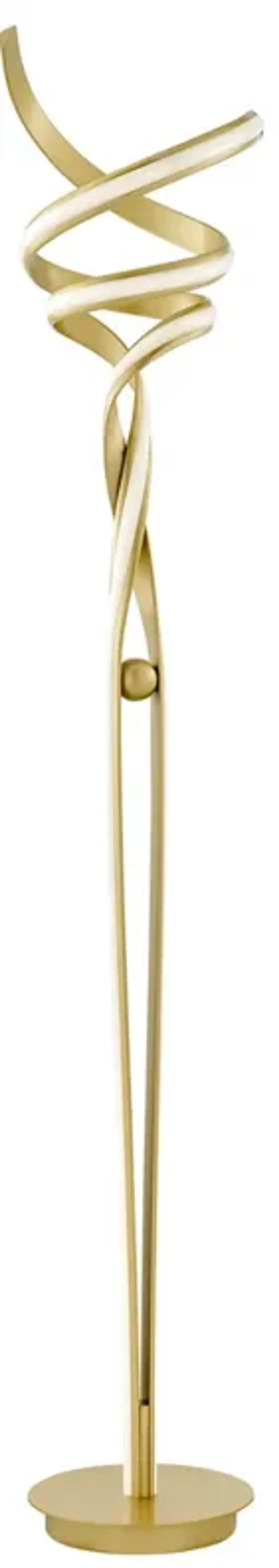 Munich Floor Lamp White Metal Dimmable Integrated LED