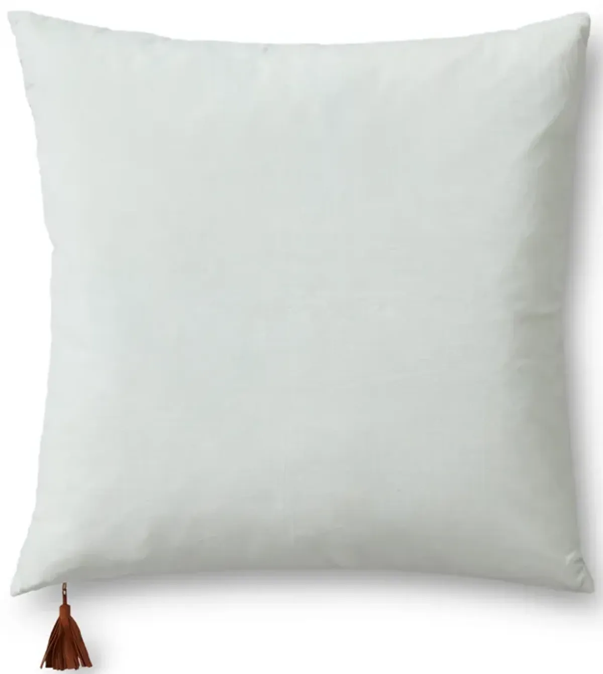 P1153 Green/Grey 22"x22" Polyester Pillow by Magnolia Home by Joanna Gaines x Loloi