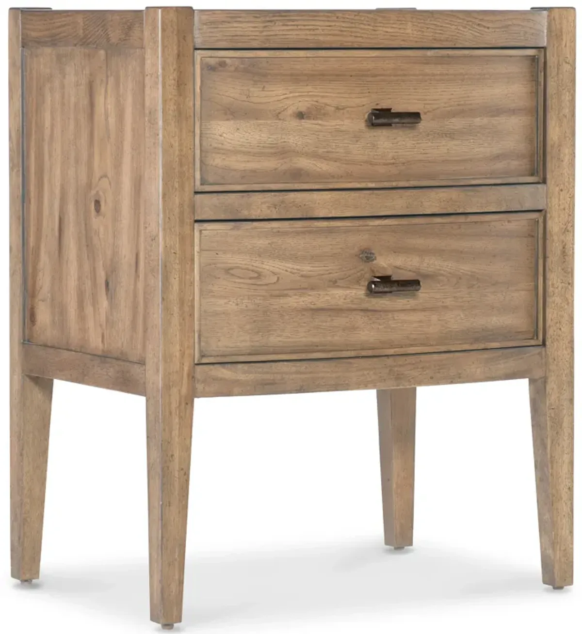 Vineyard Row Two Drawer Nightstand