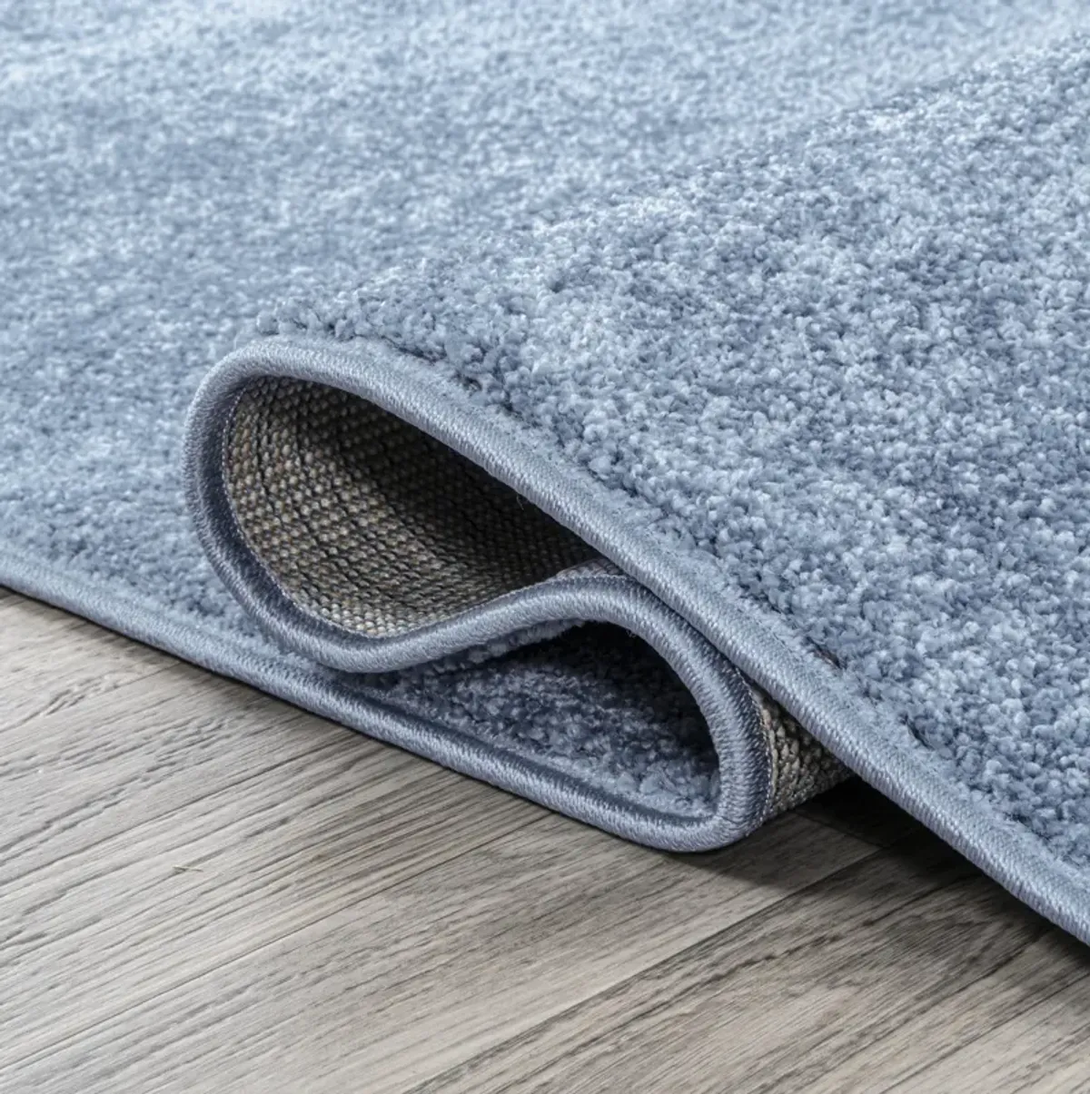 Haze Solid Low-Pile Area Rug