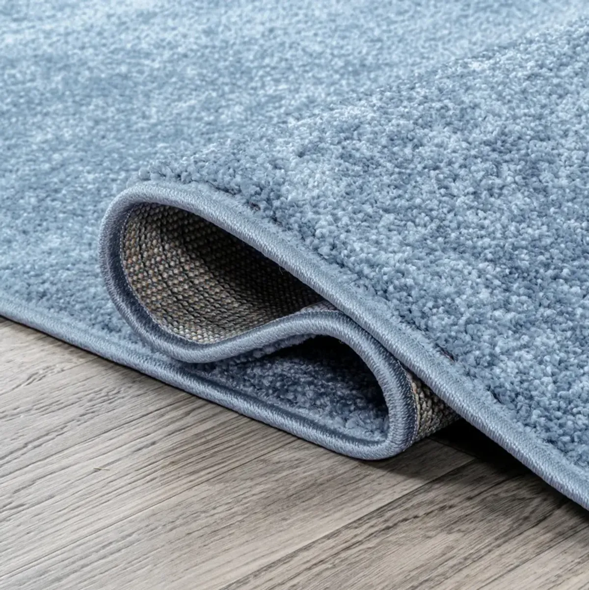 Haze Solid Low-Pile Area Rug