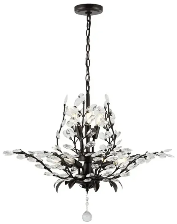 Diantha 7-Light Contemporary Bohemian Iron/Acrylic LED Pendant