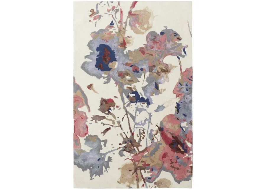 Dafney 8865F Blue/Pink/Gray 2' x 3' Rug