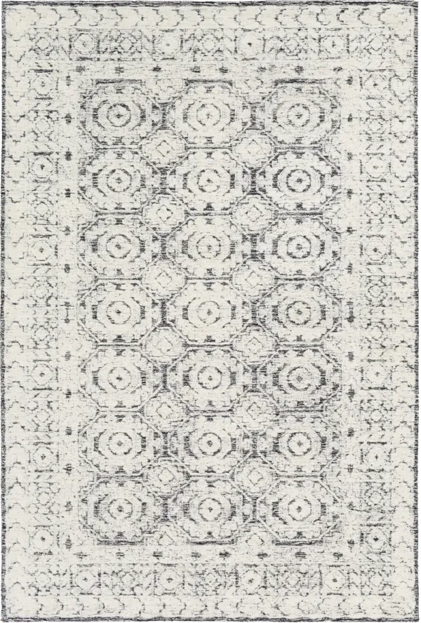 Louvre LOU-2301 2'6' x 8' Black Rug