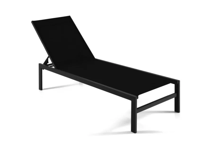 Chaise Lounge Chairs with Rustproof Aluminium Frame