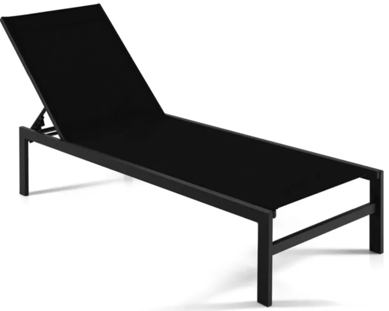 Chaise Lounge Chairs with Rustproof Aluminium Frame