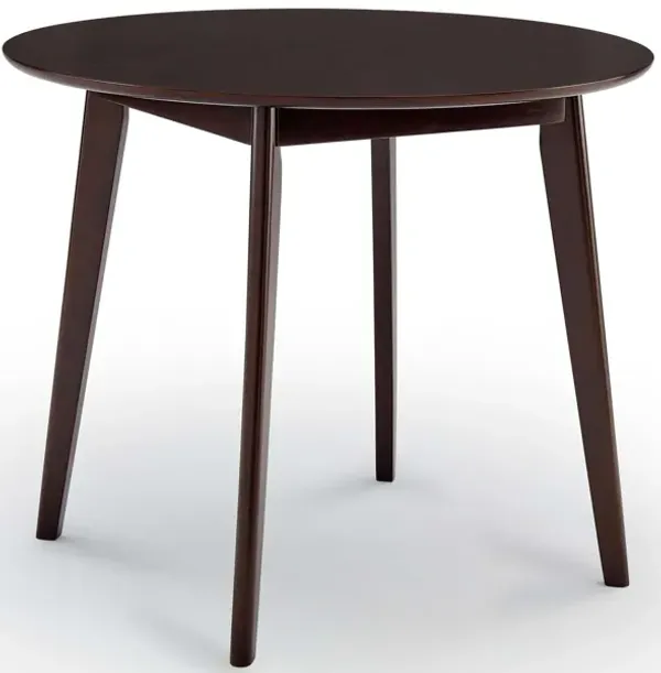 Modway - Vision 35" Round Dining Table Cappuccino