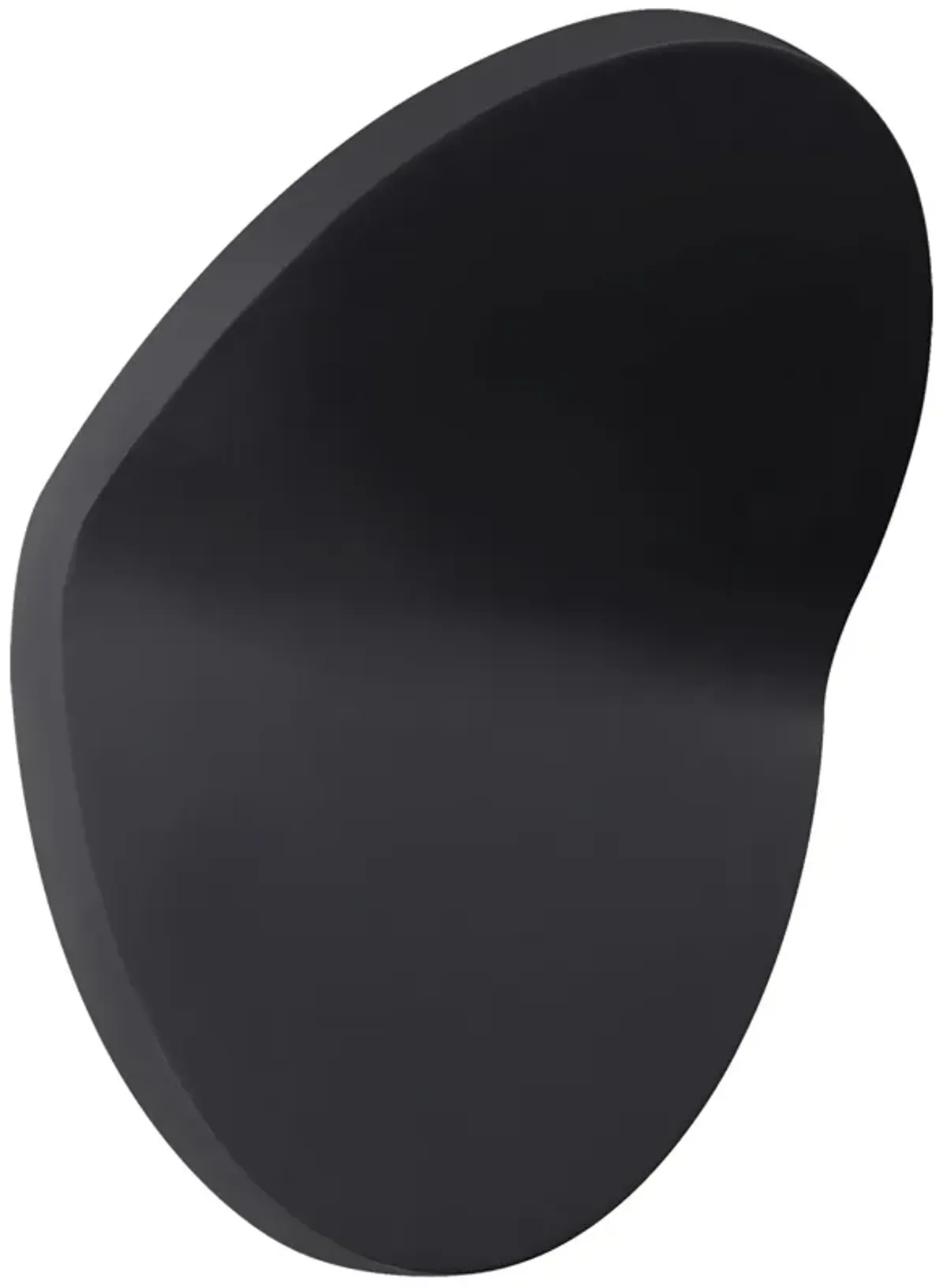 Bend Large Round Light in Matte Black