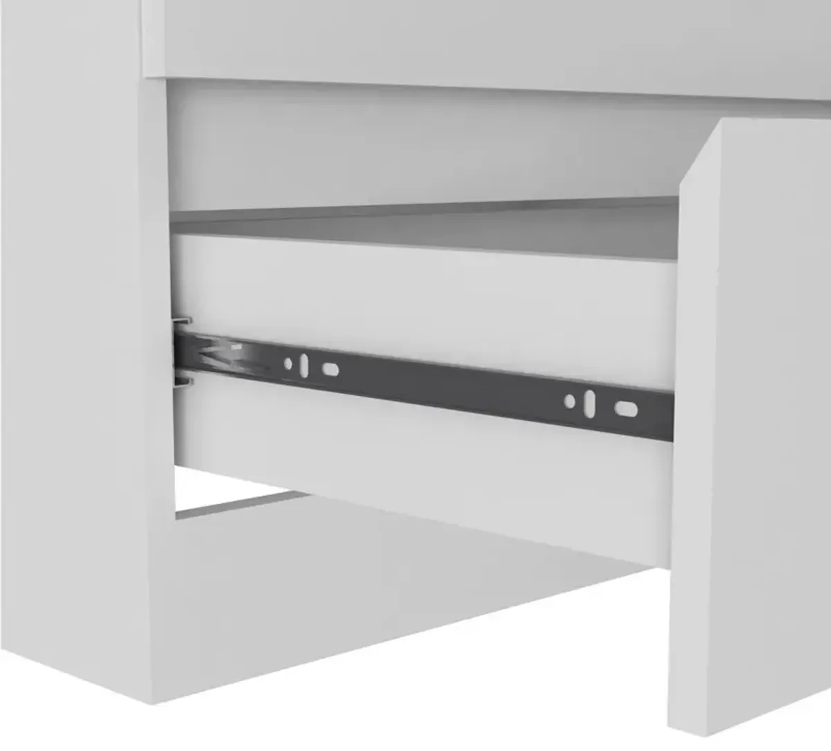 Cocora 6 Drawer Double Dresser - White