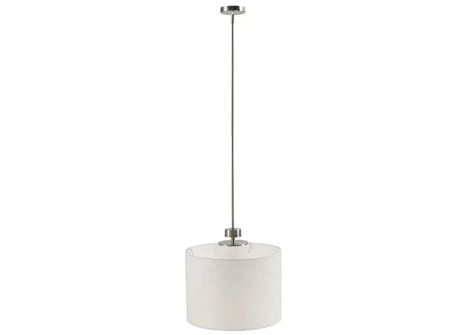 Gracie Mills Cohen Contemporary Elegance Metal Pendant with Drum Shade