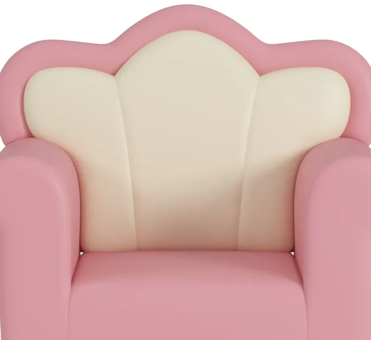 Merax PU Upholstered Princess Armchair Sofa