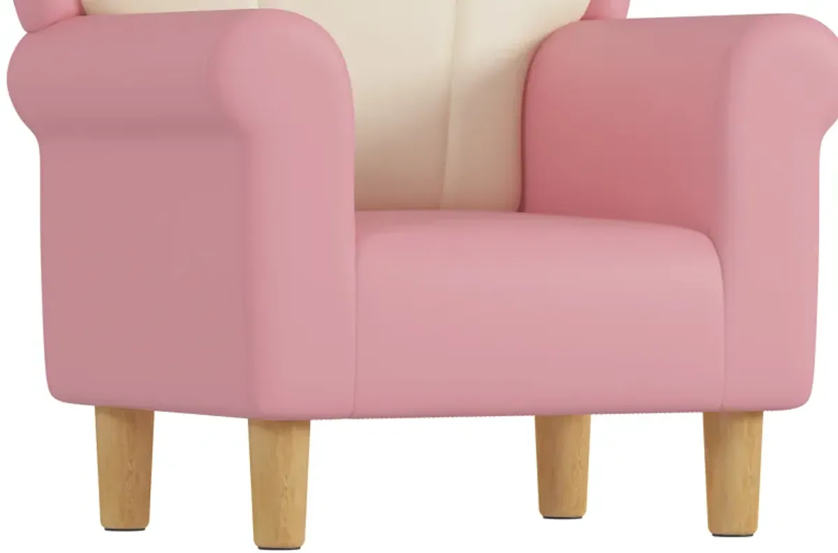 Merax PU Upholstered Princess Armchair Sofa