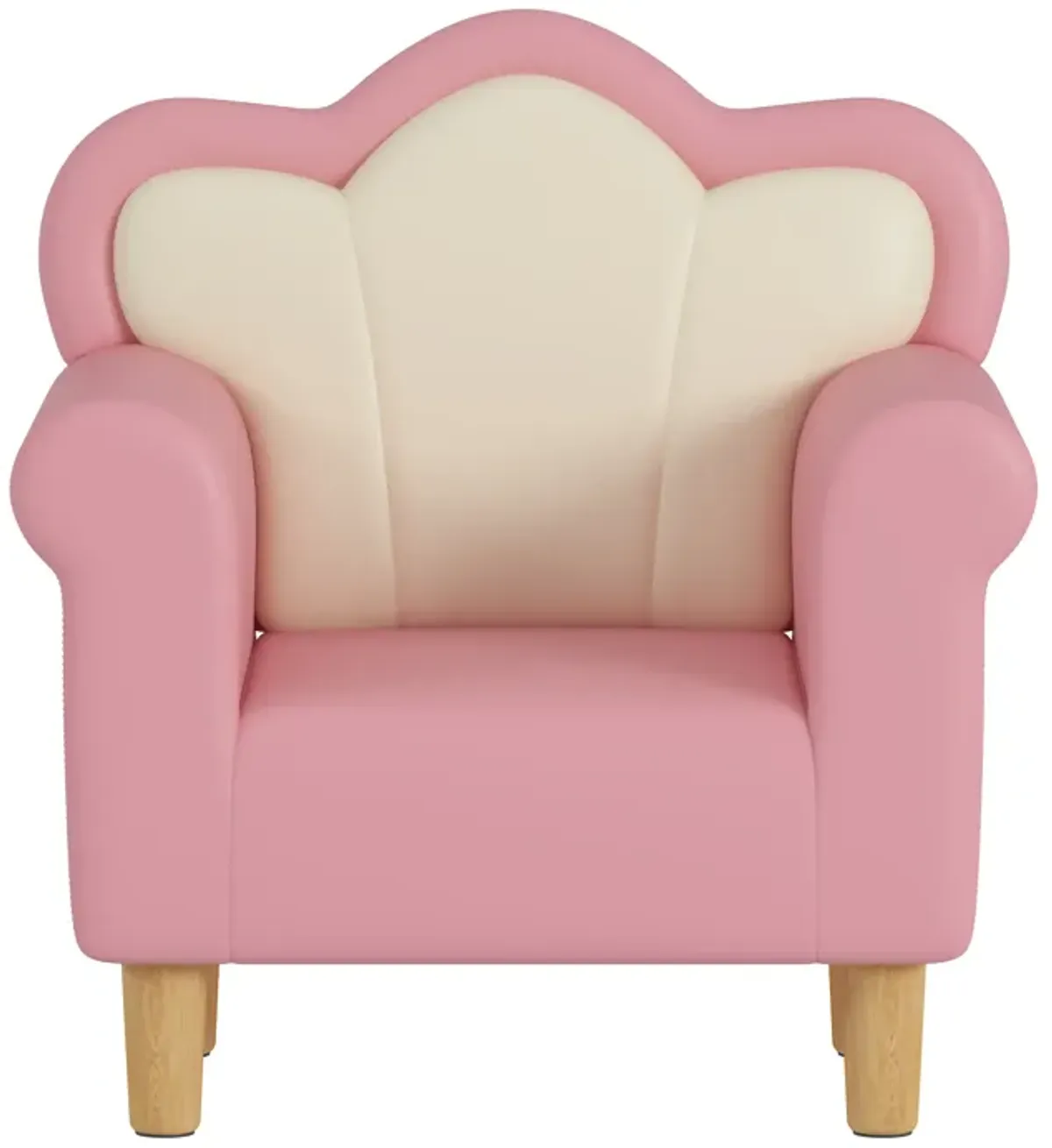 Merax PU Upholstered Princess Armchair Sofa