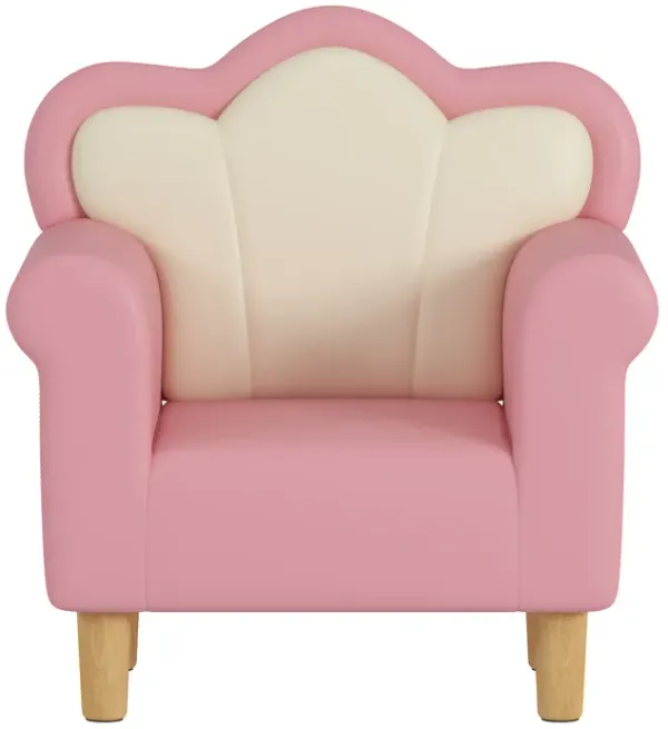 Merax PU Upholstered Princess Armchair Sofa