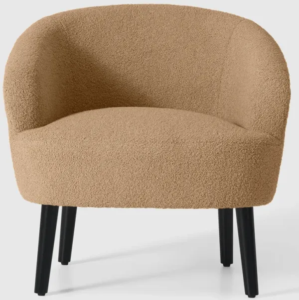 WestinTrends 29" Wide Mid Century Modern Club Barrel Accent Armchair