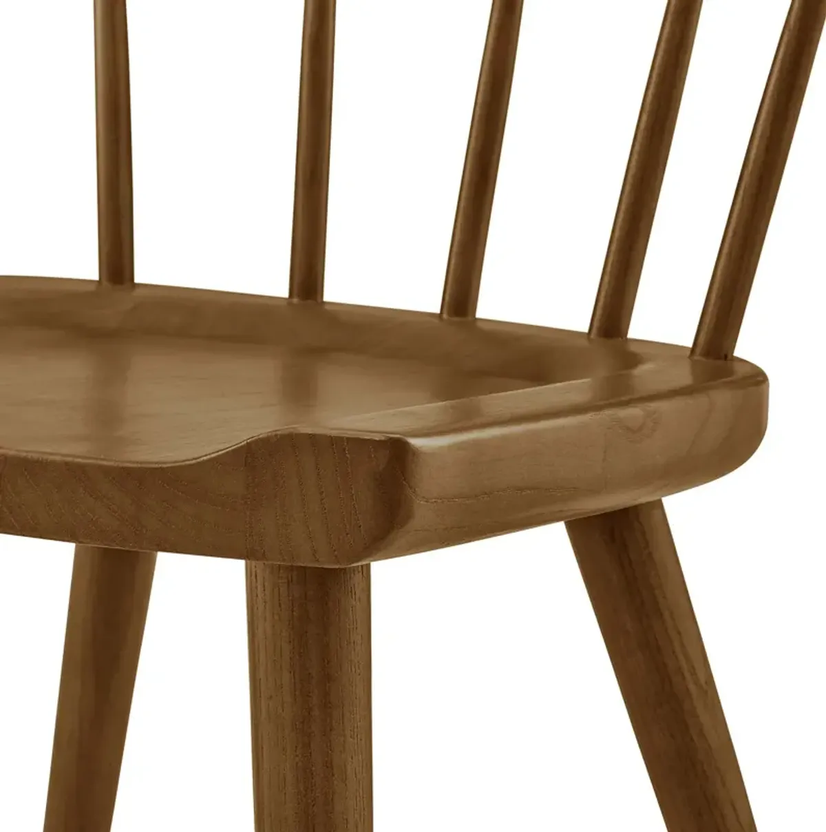 Sutter Wood Dining Side Chair-Benzara