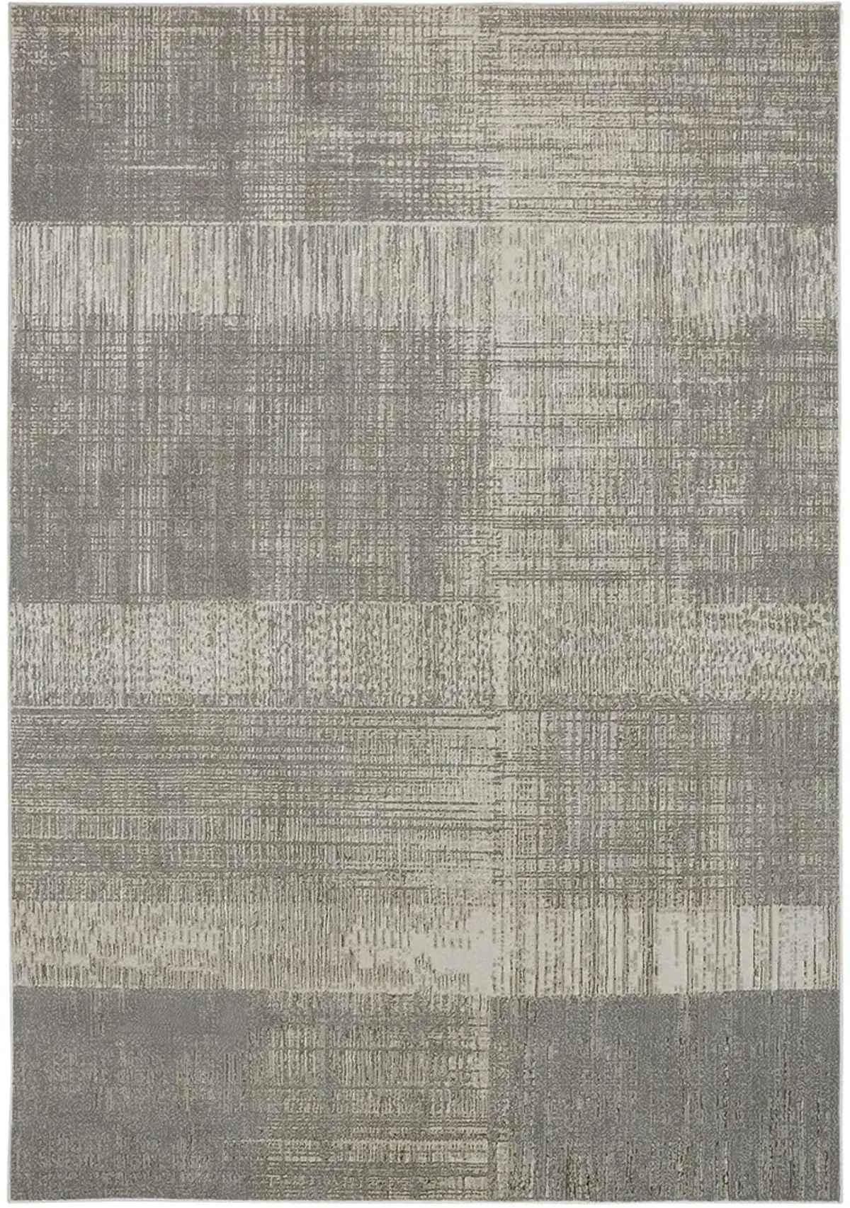 Aura 3736F 8' x 10' Gray/Ivory Rug