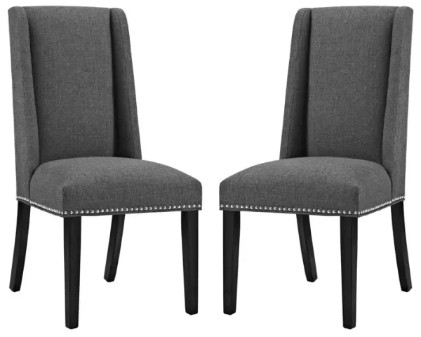 Baron Dining Chair Fabric Set of 2