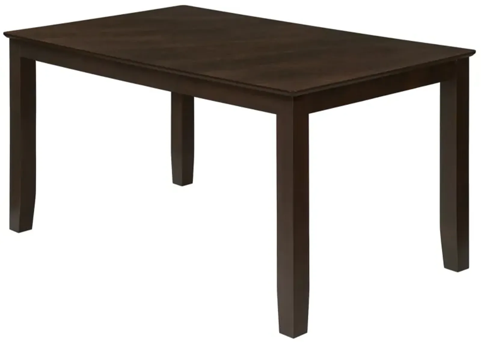 Monarch Specialties 1330, 60" Rectangular, Room Dining Table-Espresso Veneer 36"X 60", 59" L x 35.5" W x 29.5" H