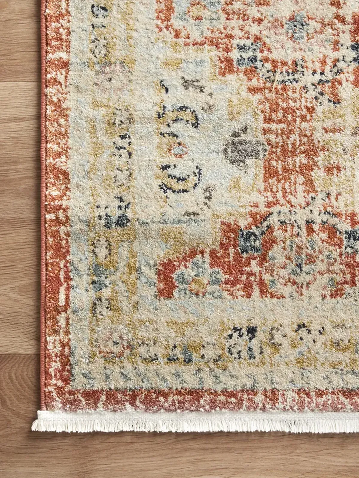 Graham GRA05 PeRoseimmon/Multi 4' x 6' Rug