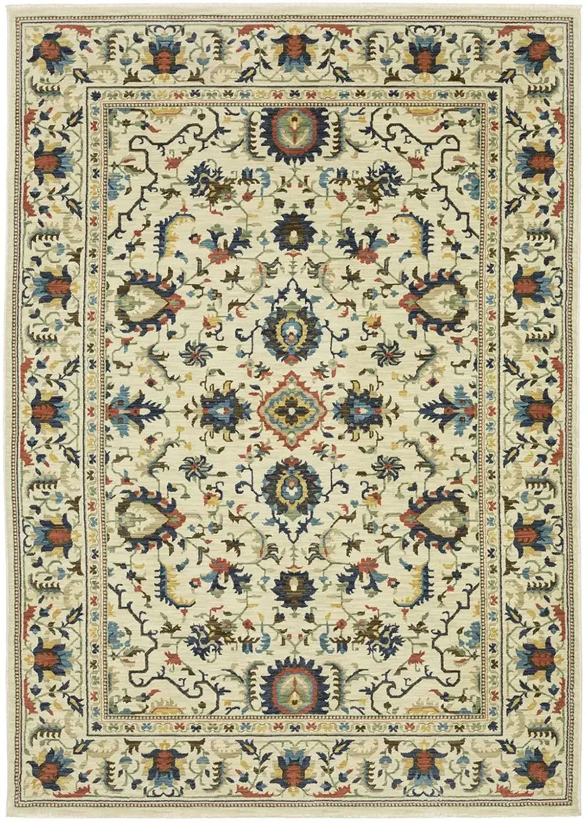 Francesca 5'3" x 7'6" Ivory Rug