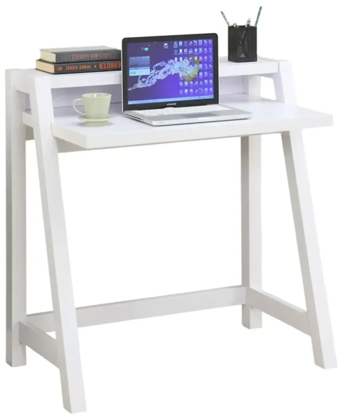 Modern Minimalist Compact Desk for Laptop & Computer