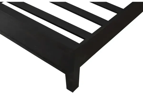 Sarah Eastern King Bed in Antique Brown