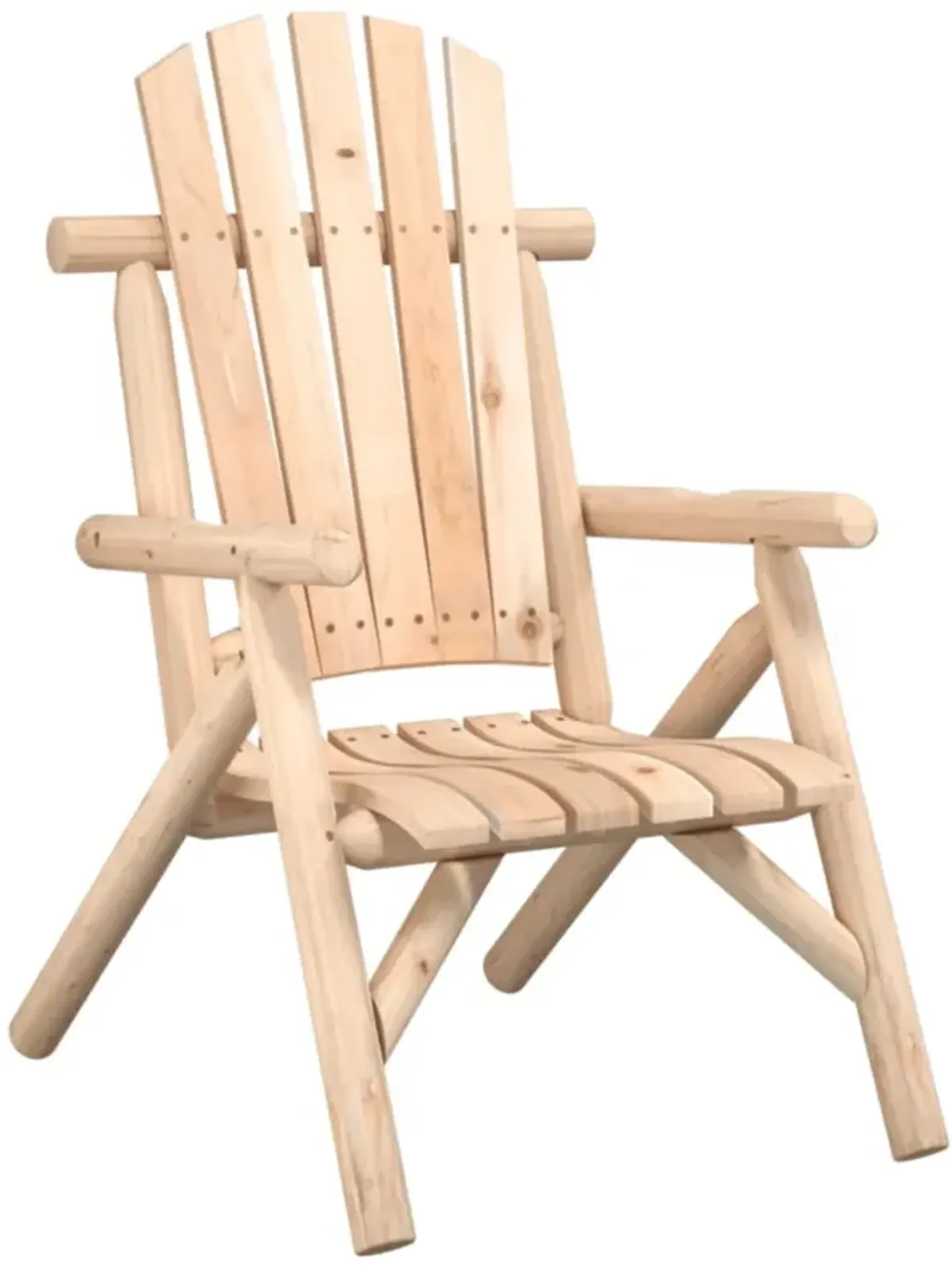 vidaXL Patio Chair 26.8"x33.9"x40.6" Solid Wood Spruce