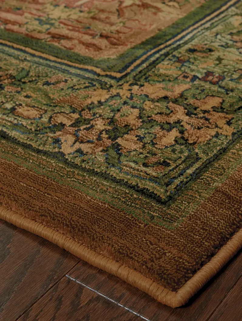 Kharma 2'6" x 9'1" Green Rug