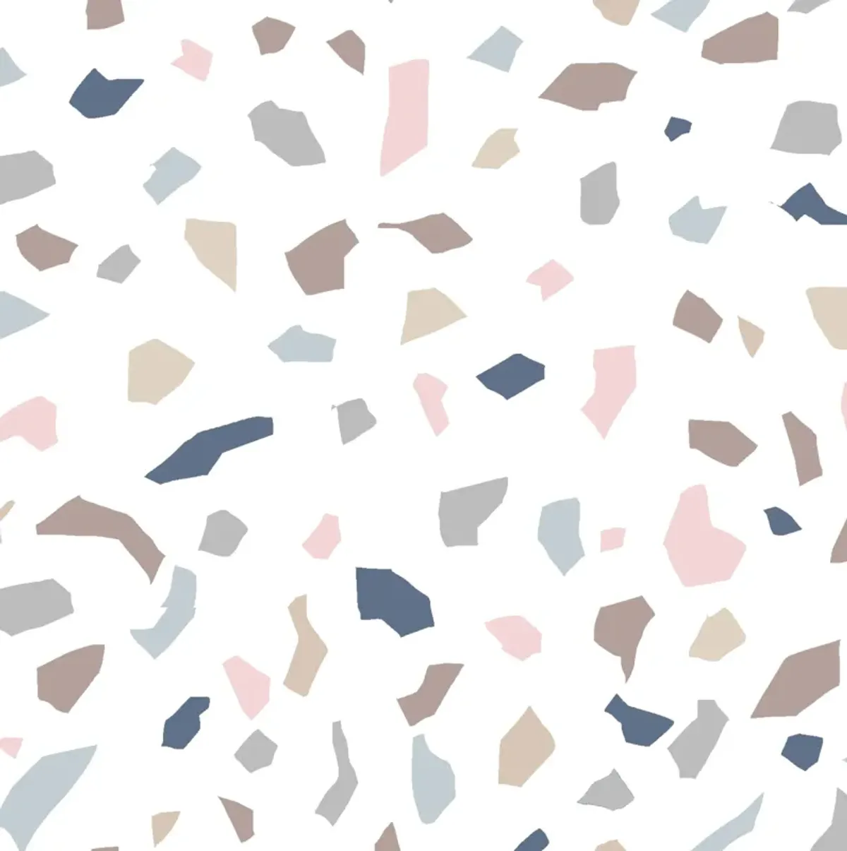 Lambs & Ivy Signature Terrazzo Abstract Organic Cotton Fitted Crib Sheet