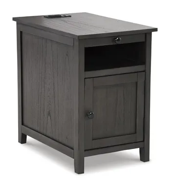 Treytown Dark Grey End Table