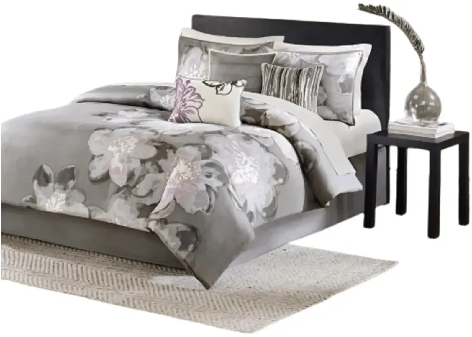 Gracie Mills Oconnor Floral 7-Piece Comforter Set