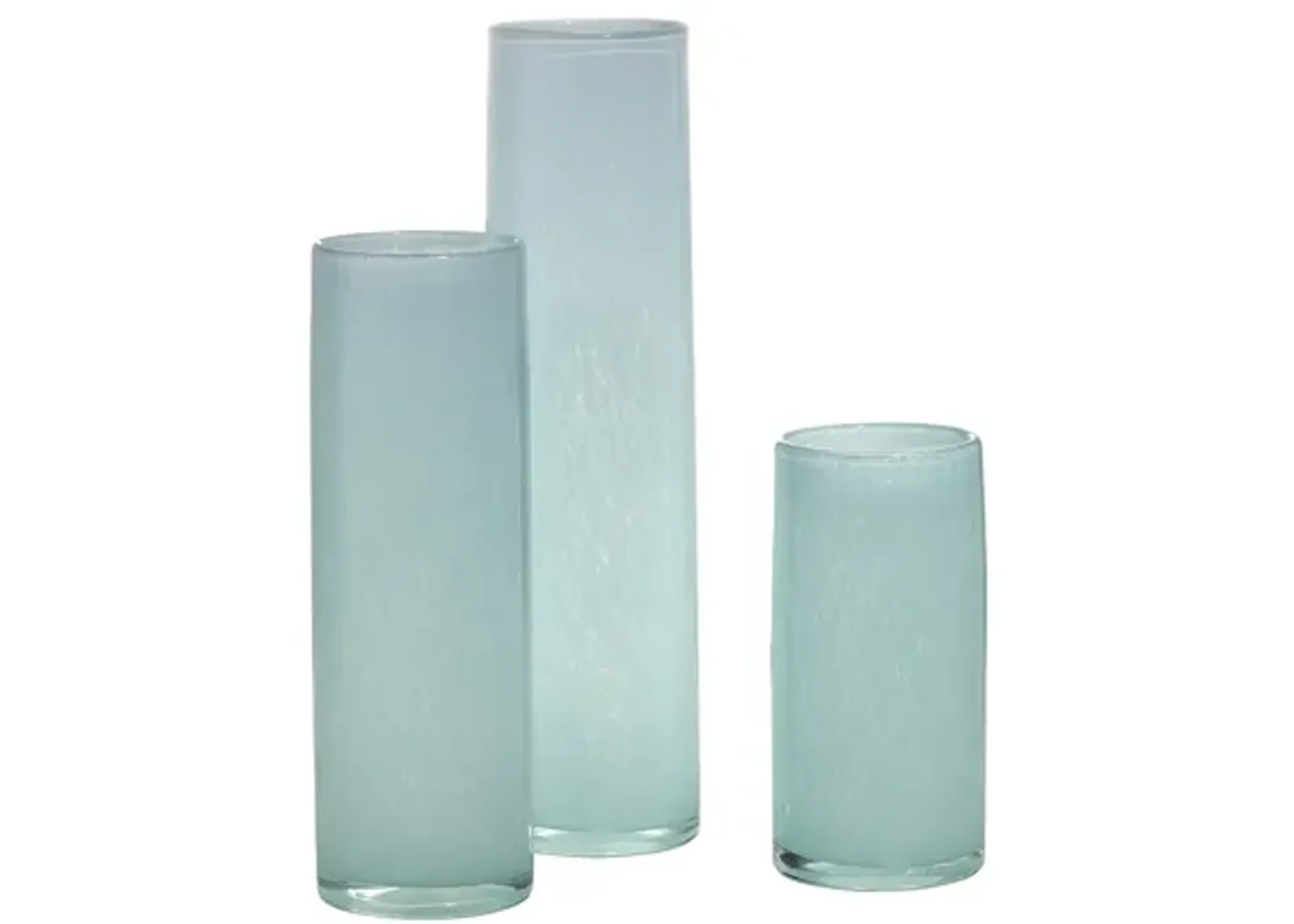 Gwendolyn Hand Blown Vases Set of 3