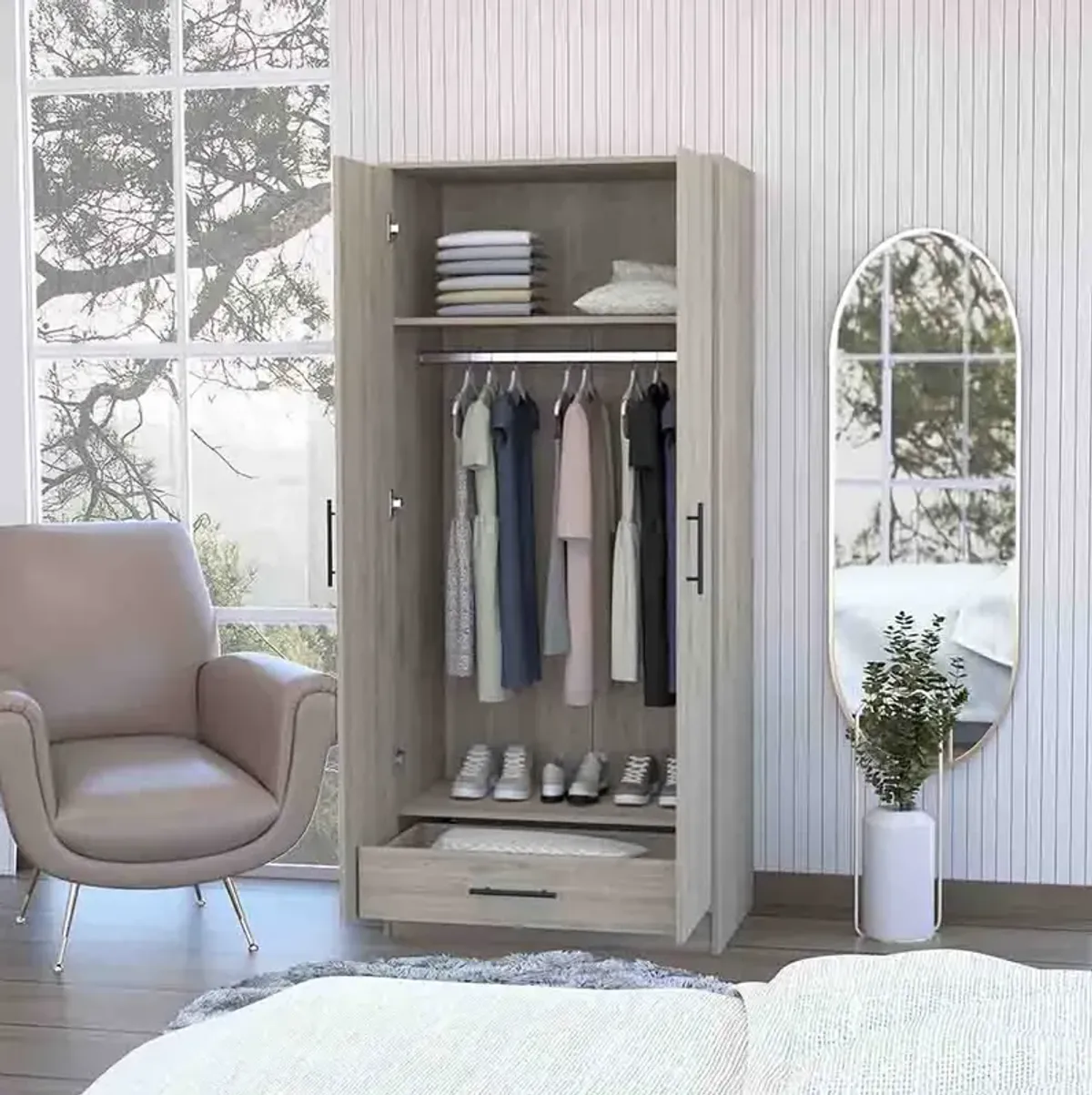 Rio 2-Door Armoire