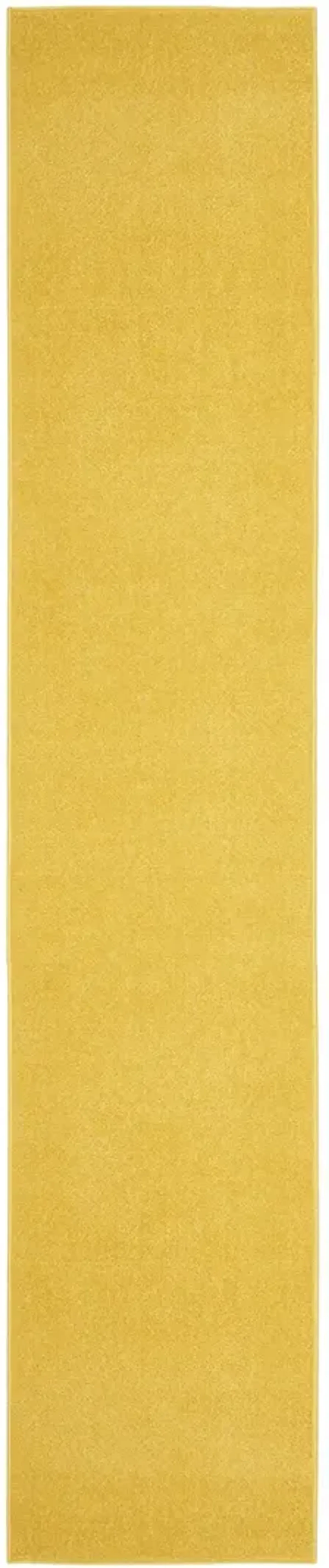 Nourison Essentials NRE01 Yellow 2' x 4' Rug